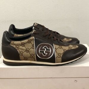 Gucci Brown GG Men's Sneakers